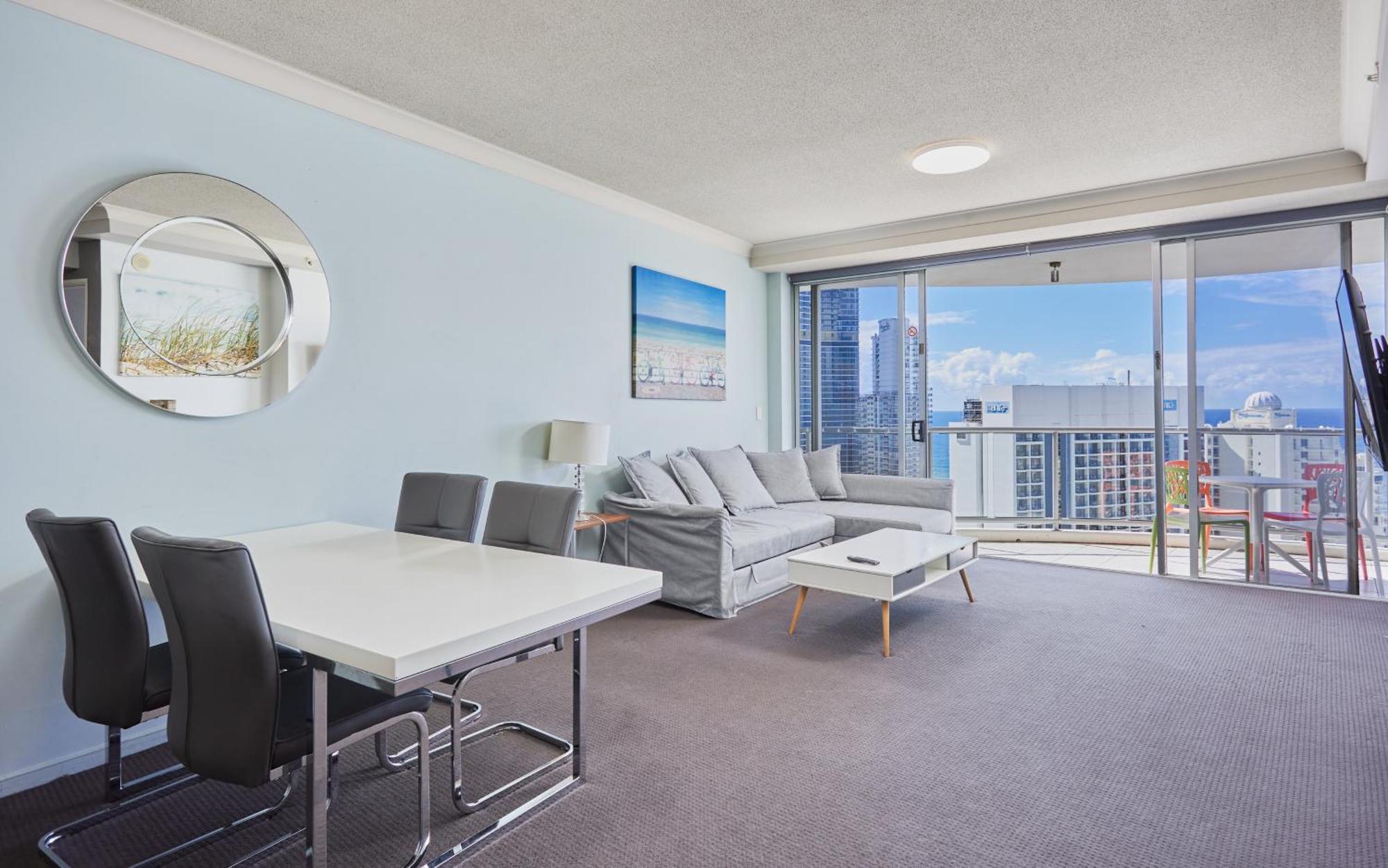 Apartment Oceanview 3 Bedroom In Surfers Paradise - Serain Residences