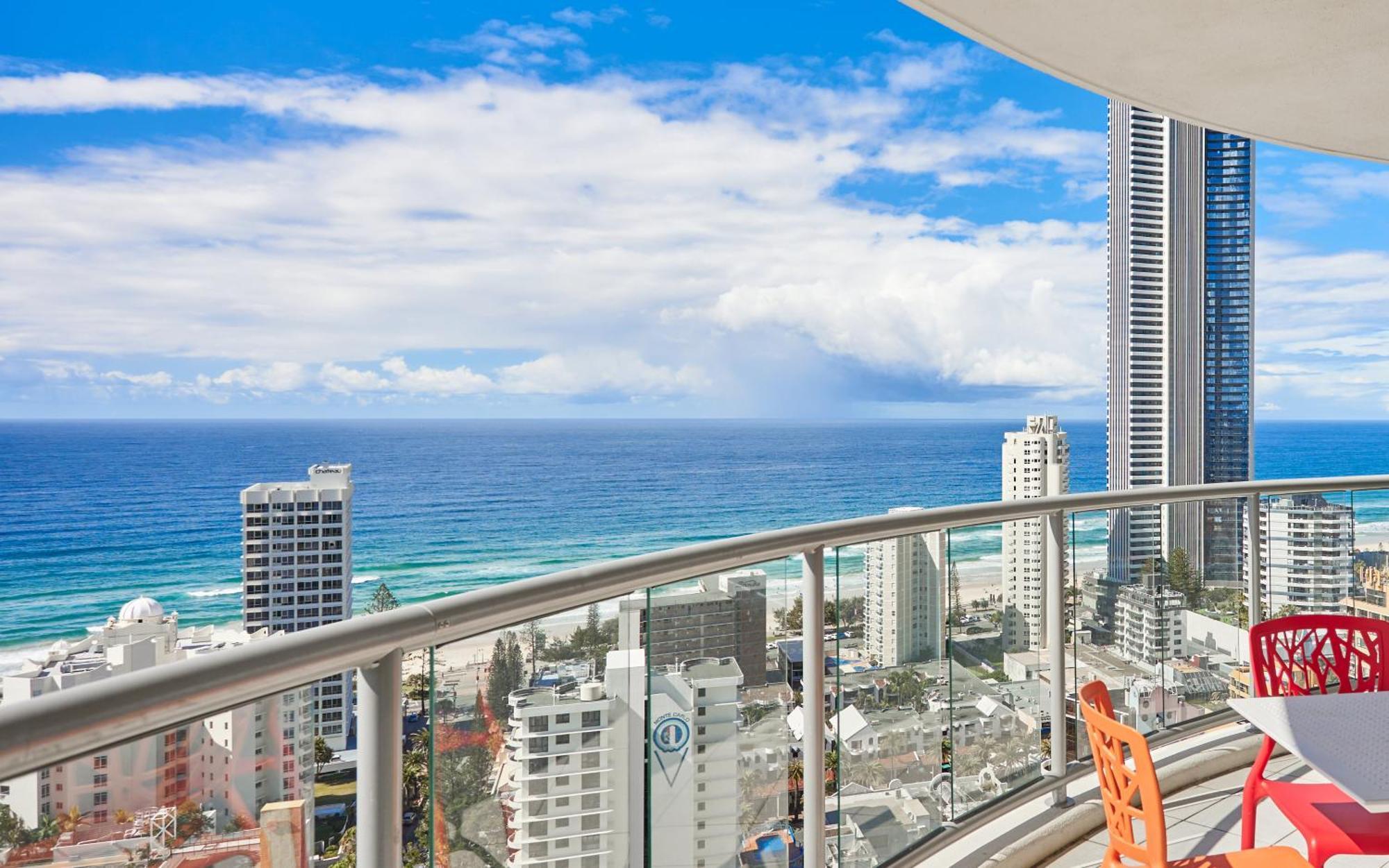 Oceanview 3 Bedroom In Surfers Paradise - Serain Residences Apartment *